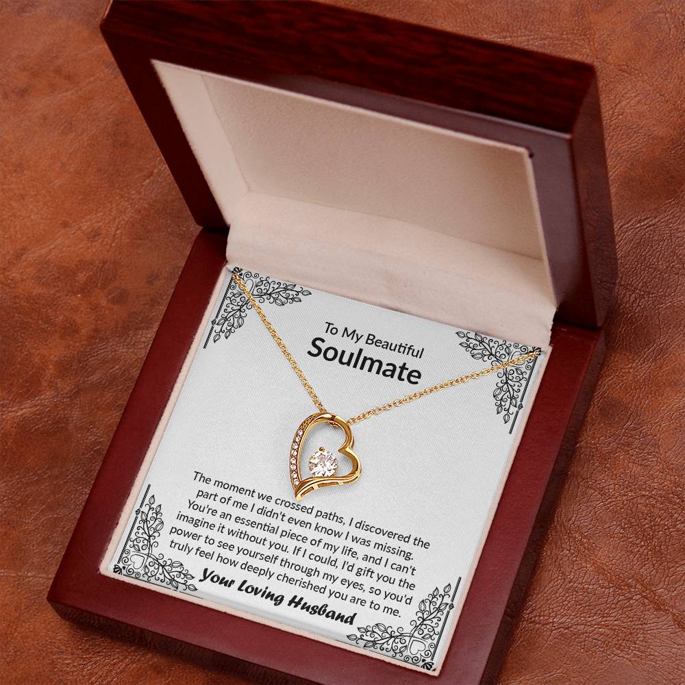 Soulmate - How Deeply Cherished You Are To Me Forever Love Necklace - Jewelry