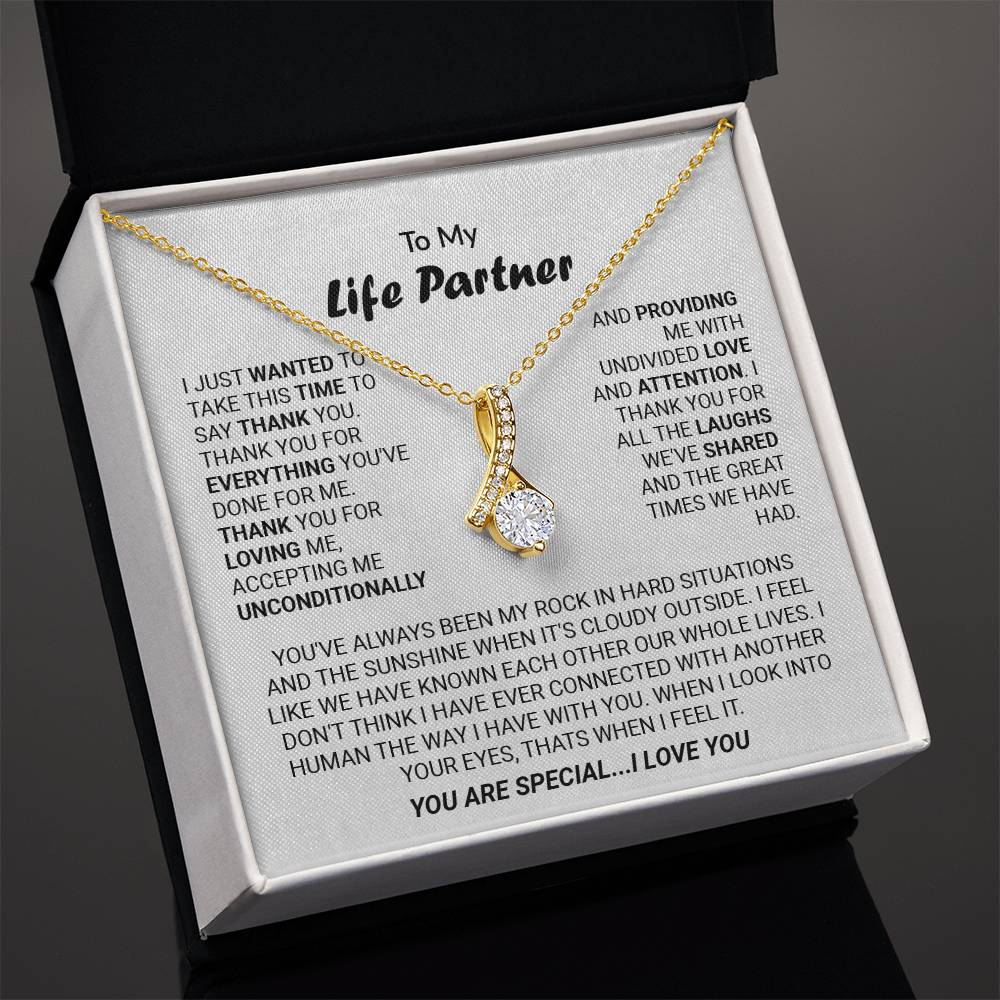 Life Partner- You Are Special I Love You Alluring Beauty - Jewelry