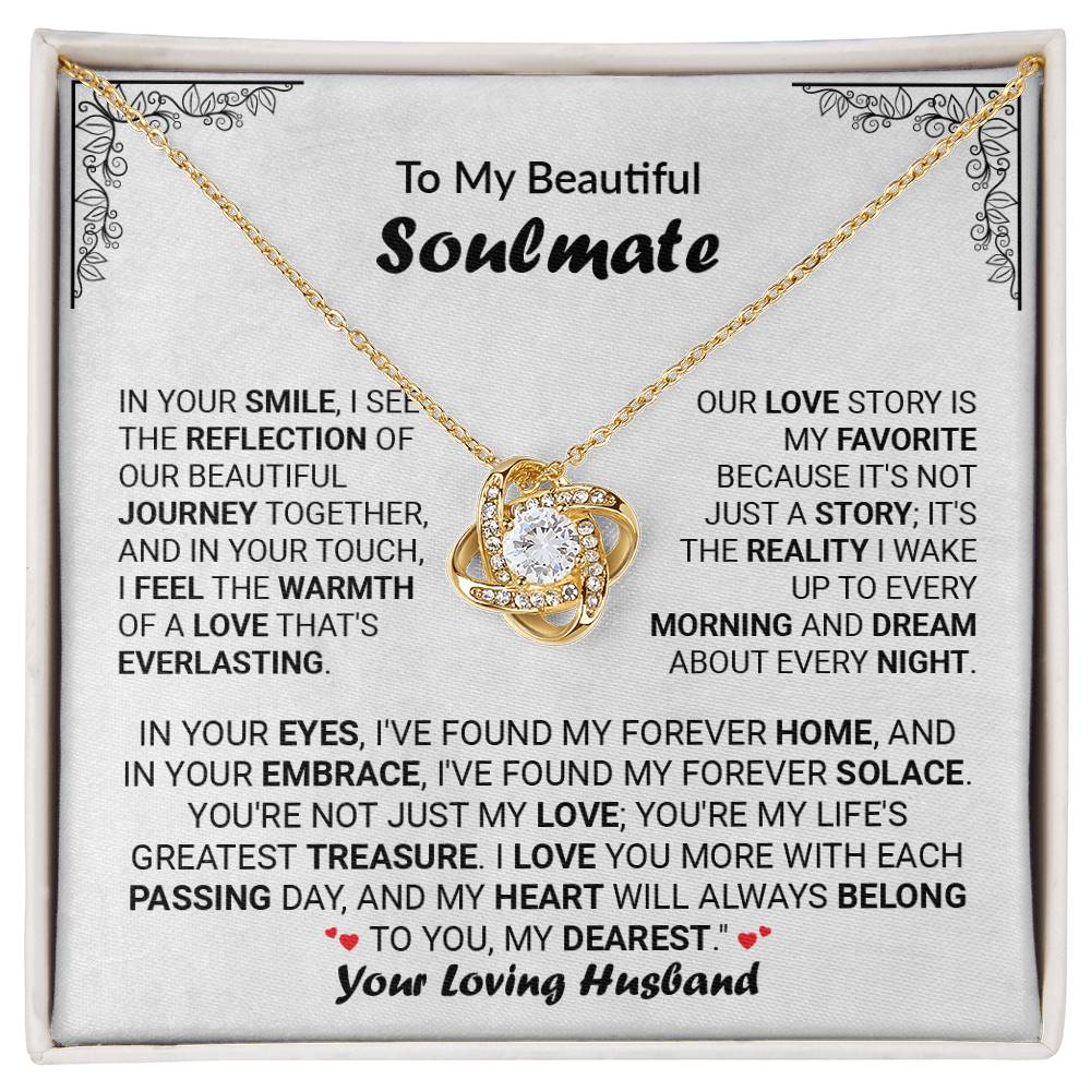 Soulmate - Will Always Belong To You My Dearest Love Knot - Jewelry