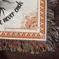 Family Where Life Begins And Love Never Ends Heirloom Woven Blanket - 