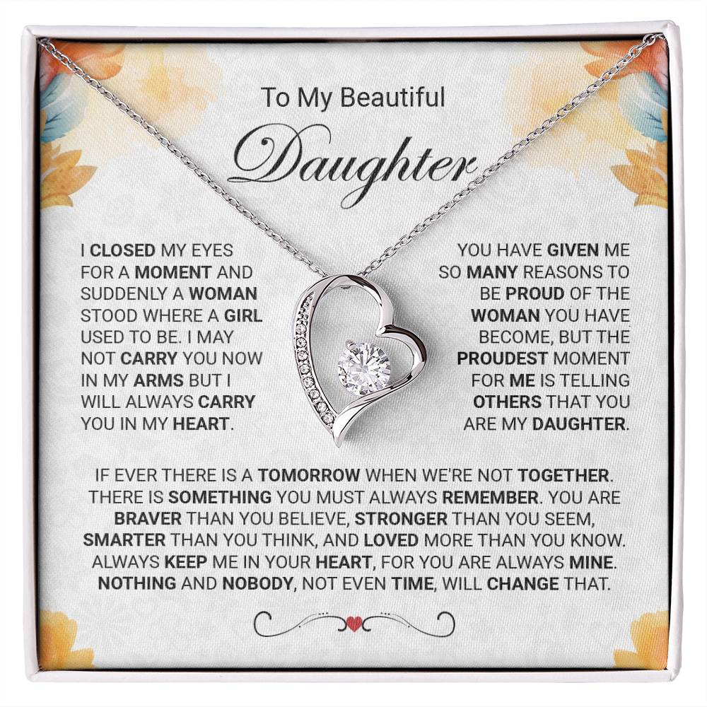 Daughter - Nothing And Nobody Not Even Time Will Change That Forever Love - Jewelry