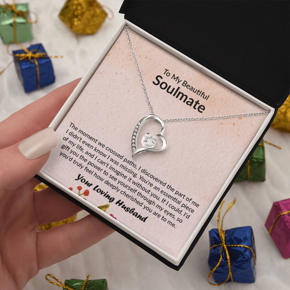 Soulmate - Deeply Cherished You Are To Me Forever Love Necklace - Jewelry