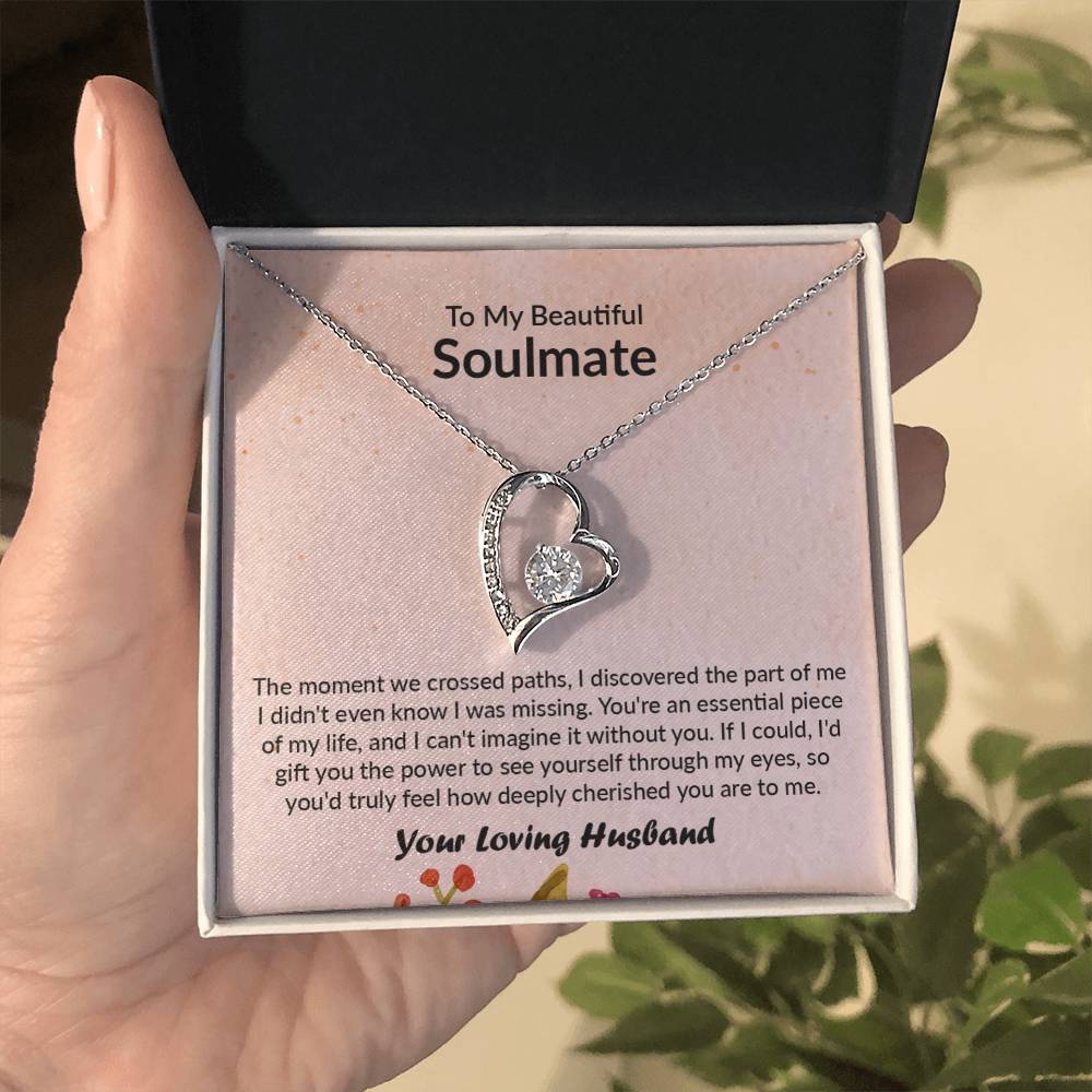 Soulmate - Deeply Cherished You Are To Me Forever Love Necklace - Jewelry