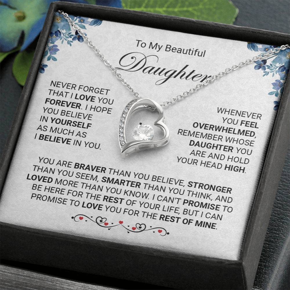Daughter - Love You For The Rest Of Mine Forever Love - Jewelry