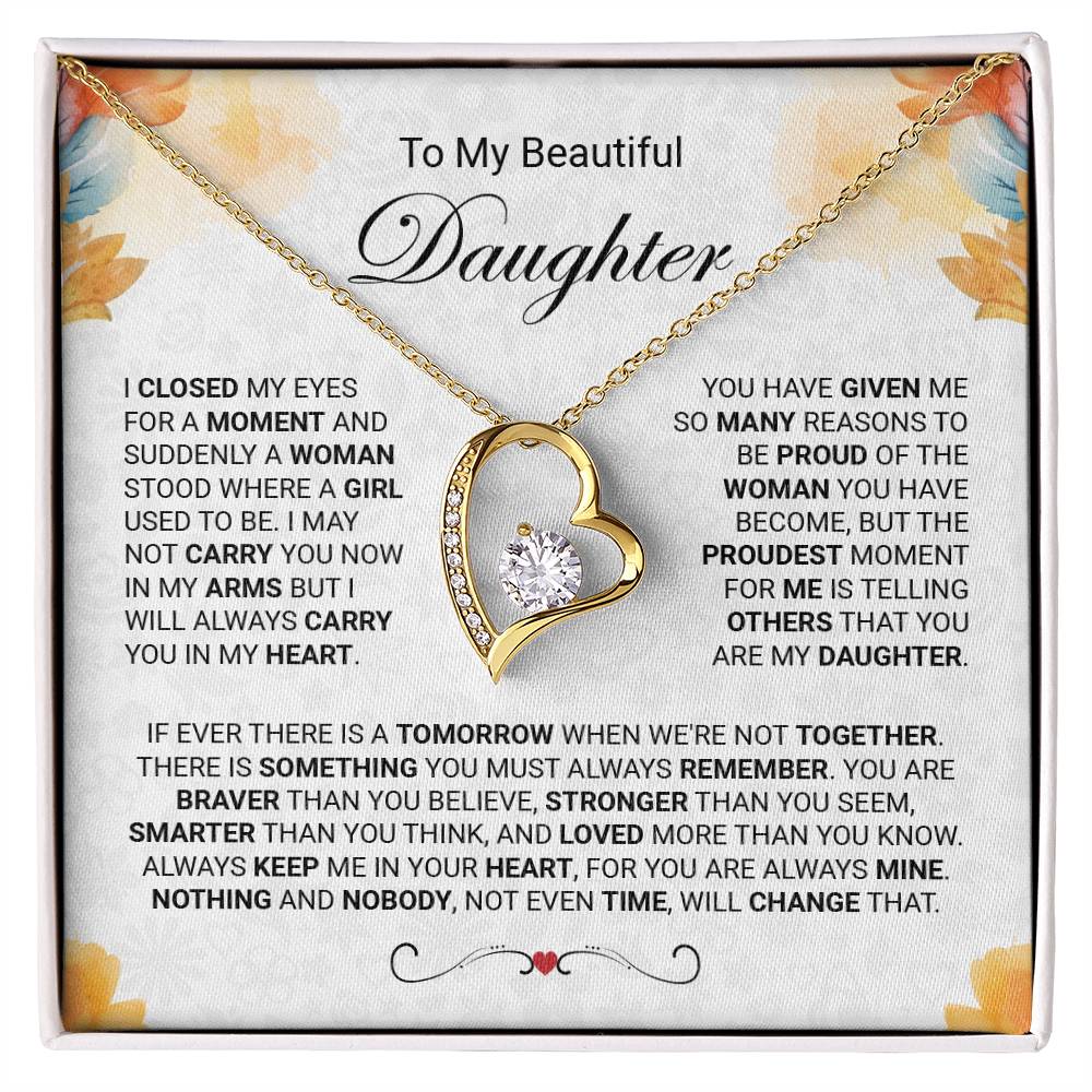 Daughter - Nothing And Nobody Not Even Time Will Change That Forever Love - Jewelry