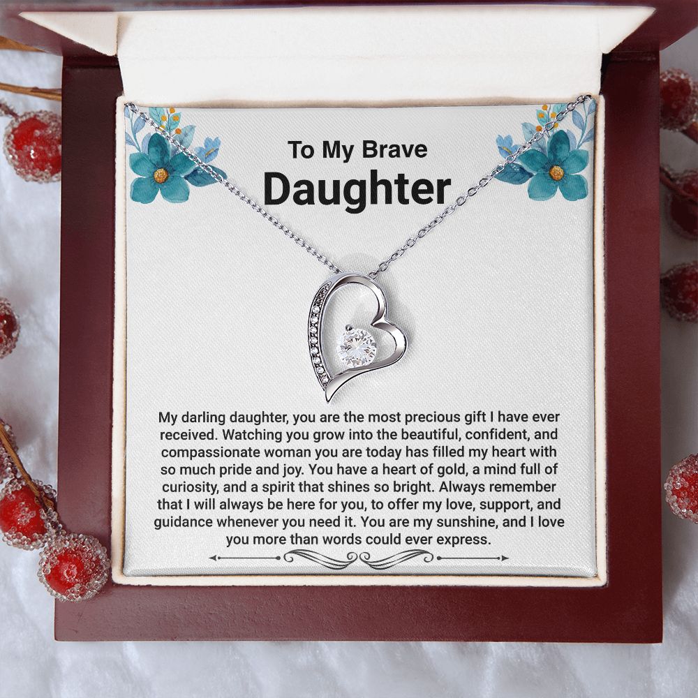 Daughter - I Love You More Than Words Could Ever Express - Jewelry