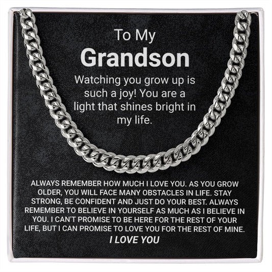 Grandson - ALWAYS REMEMBER HOW MUCH I LOVE YOU - Jewelry