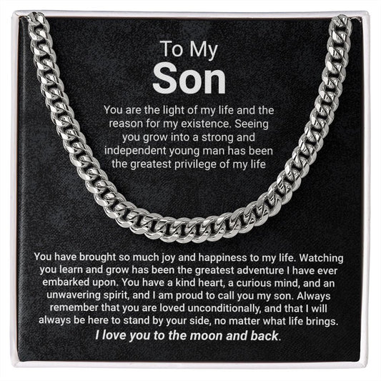 Son -  I Love You To The Moon And Back - Jewelry
