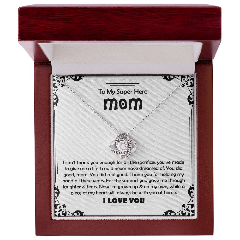 MOM - My Heart Will Always Be With You At Home - Jewelry