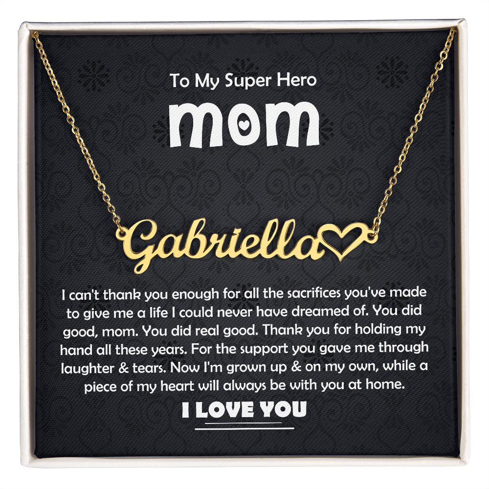Mom - My Heart Will Always Be With You At Home - Jewelry