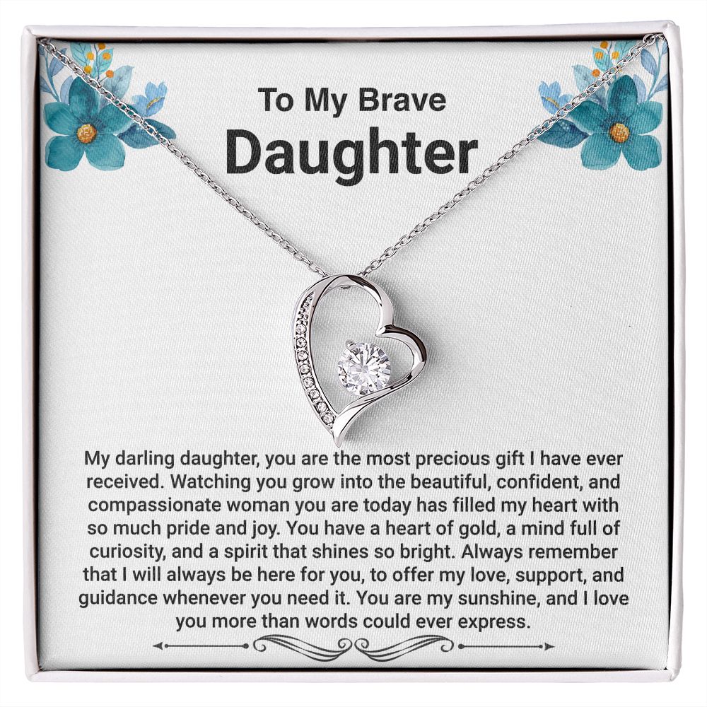 Daughter - I Love You More Than Words Could Ever Express - Jewelry