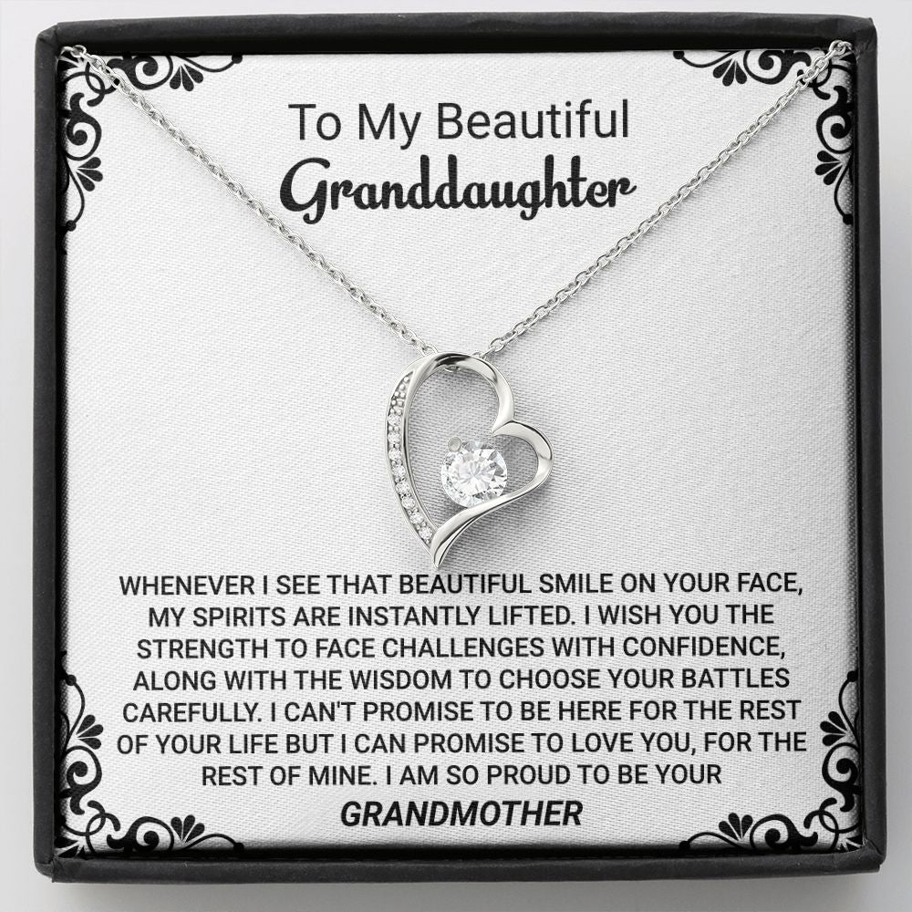 Granddaughter - WHENEVER I SEE THAT BEAUTIFUL SMILE ON YOUR FACE - Jewelry